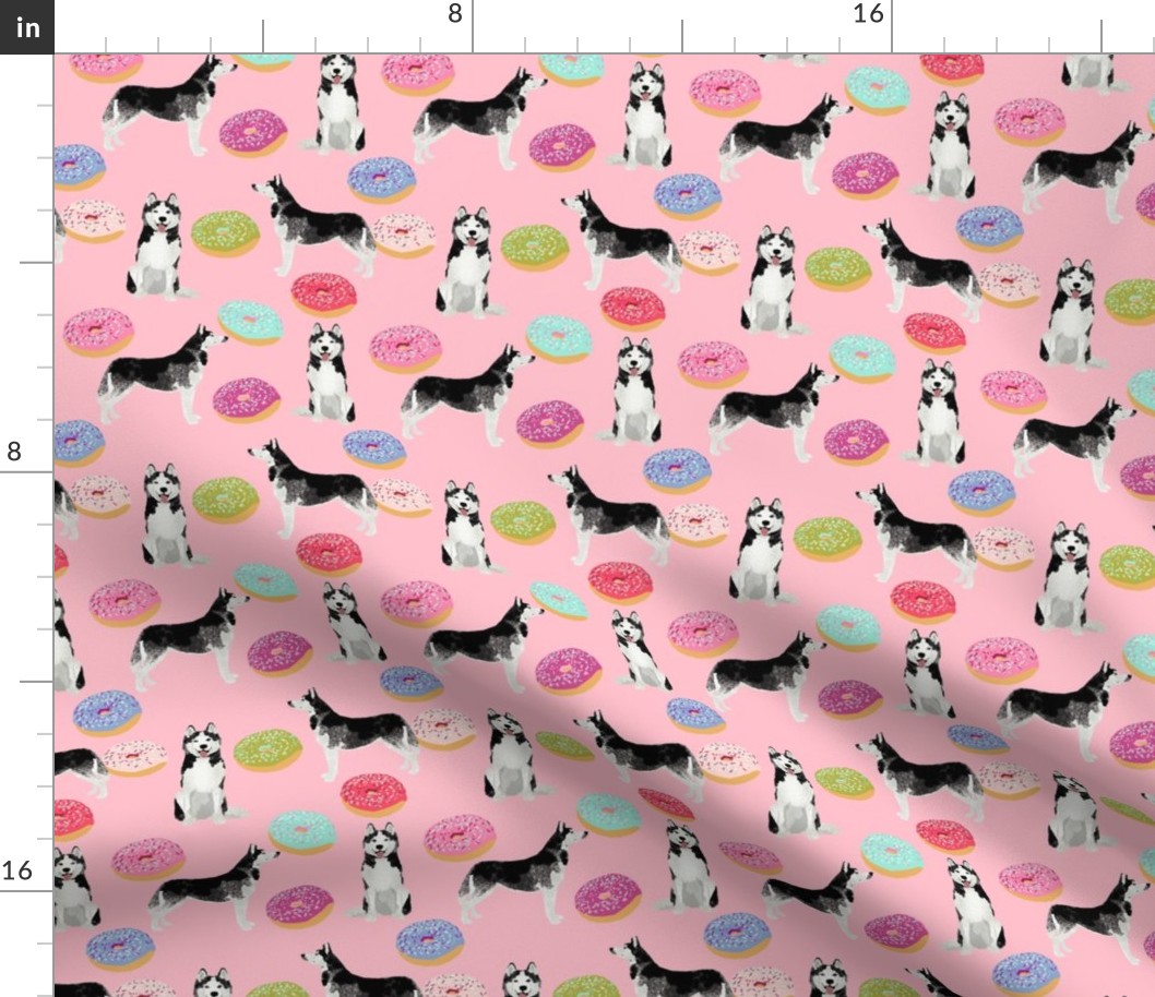 husky donuts fabric cute husky design best husky fabrics cute dogs