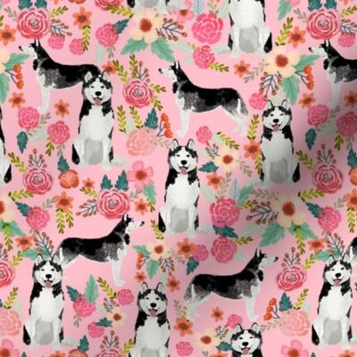 husky floral fabric cute flowers florals design cute dog design best florals les fleurs fabric best dog fabrics cute quilting fabrics