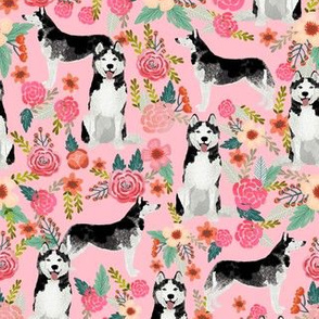 husky floral fabric cute flowers florals design cute dog design best florals les fleurs fabric best dog fabrics cute quilting fabrics