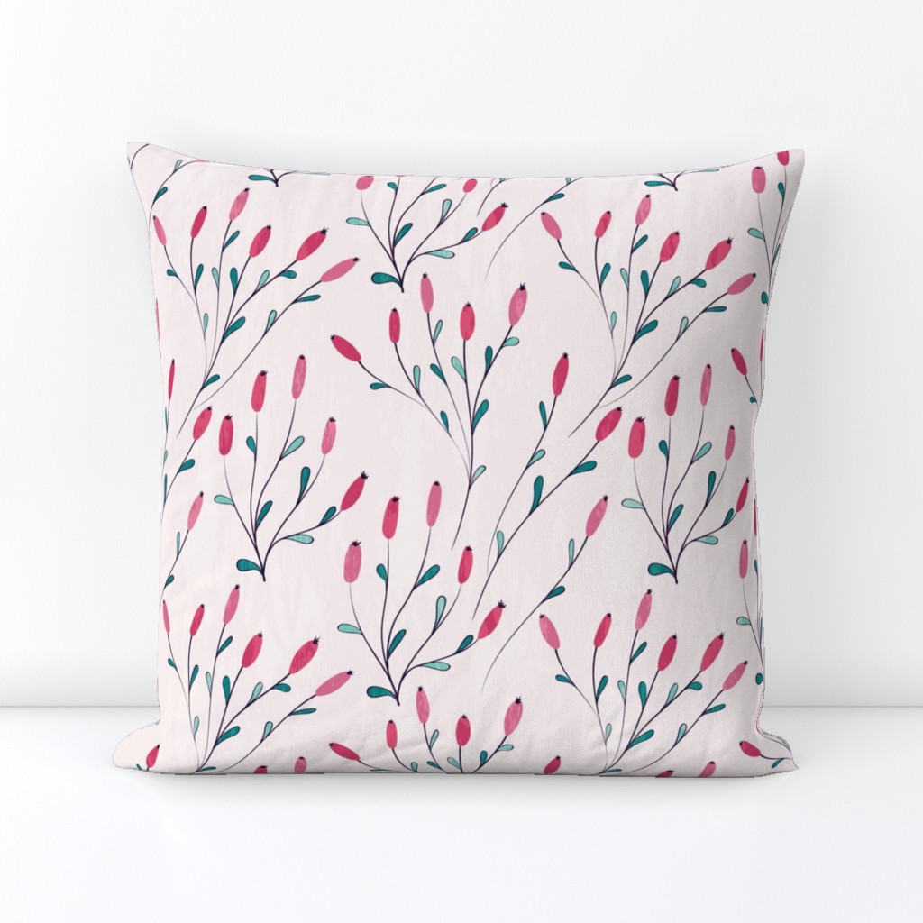 Winter Floral pattern