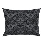 Stegosaurus Lace - Black / Grey