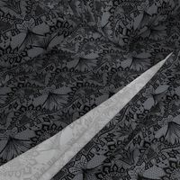 Stegosaurus Lace - Black / Grey