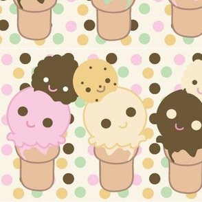 Chibi Ice Cream Cones