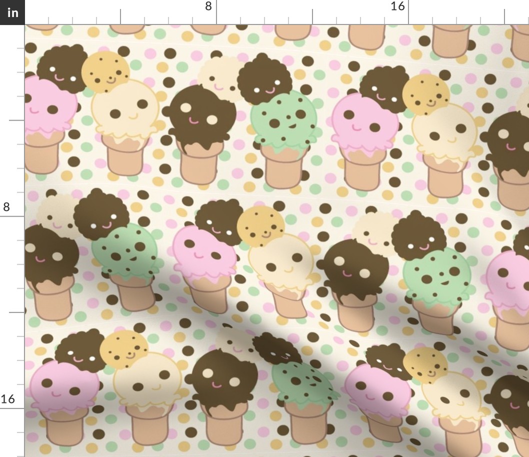 Chibi Ice Cream Cones