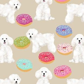 bichon frise fabric cute donuts dogs fabric best dogs and donuts design cute quilting fabrics for dog owners