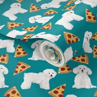 bichon frise pizza fabric cute dog fabric best dog quilting fabrics cute dog design best pizzas design