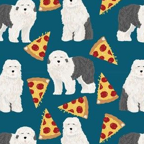 old english sheepdogs fabric cute pizza dog fabric best old english pizzas design cute dogs