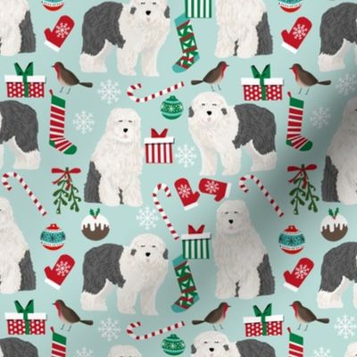 old english sheepdog cute dogs best dog design cute christmas fabrics for old english sheepdog owners