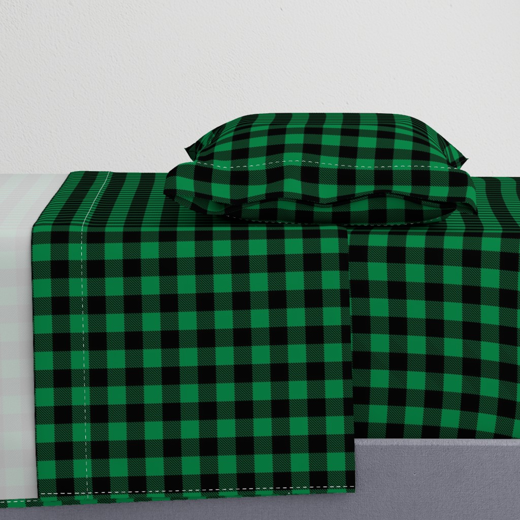 buffalo plaid green christmas fabric christmas check christmas design