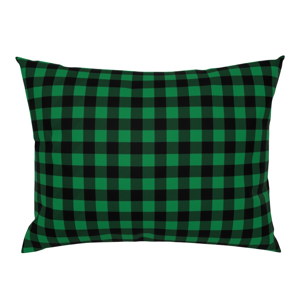 buffalo plaid green christmas fabric christmas check christmas design