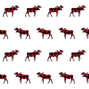 buffalo plaid moose red and black check buffalo plaid christmas plaid christmas check christmas fabric