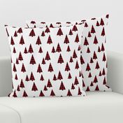 buffalo plaid christmas tree red plaid christmas plaid tree fir tree evergreens