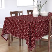 buffalo plaid snowflakes winter christmas fabric snowflakes christmas plaid christmas fabric