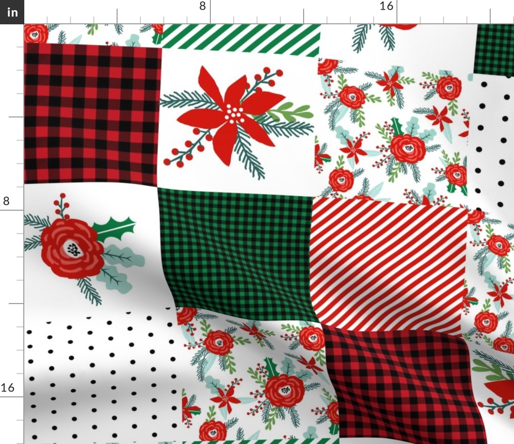 christmas cheater with plaid plaid cheater quilt christmas fabric patchwork red and green plaids tartan christmas