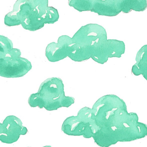 Blue Clouds Wallpaper