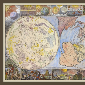 Heavens and Earth World Map, Yard