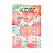 2017 Calendar Watercolor Apples