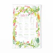 Garden Foliage 2017 Tea Towel