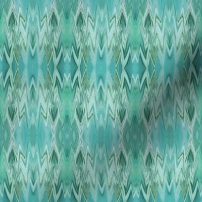 SRD4 - Small - Shards of Light in Tonal Turquoise