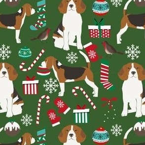 beagles christmas fabric cute beagle dog christmas design christmas fabric candy canes cute dogs
