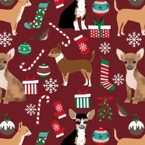 chihuahua christmas fabric cute dogs fabrics best chihuahuas dogs fabric cute xmas holiday fabrics