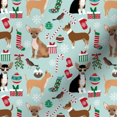 chihuahua dogs fabric cute christmas designs best chihuahuas dog fabric cute chihuahuas christmas