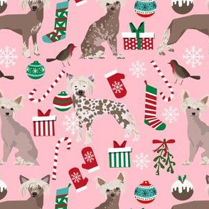 chinese crested dogs cute christmas fabrics best dog fabric cute dog designs