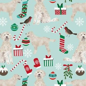golden doodle christmas fabric cute xmas holiday christmas fabrics cute christmas dogs design