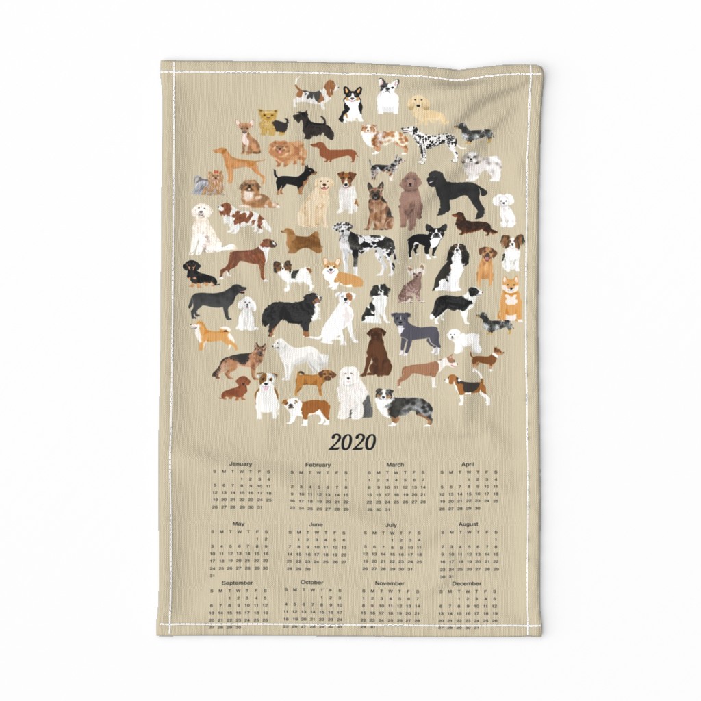 2020 Dog Breed Calendar
