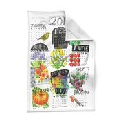 2017 TEA TOWEL CALENDER