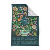 I Must Have Flowers-2020 Tea Towel Calendar