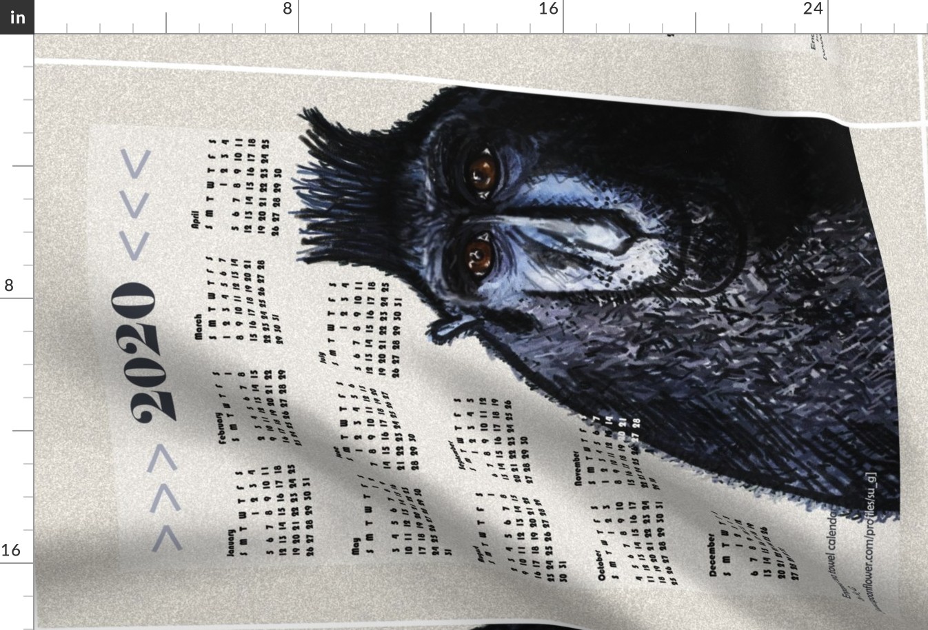 Engaged, tea towel calendar by Su_G_©SuSchaefer(UPDATED FOR 2020)