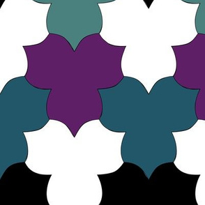 Tessellating_Trilliums_3colors-BLACK-WHITE