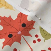 Kawaii Autumn Leaves