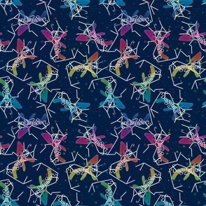 Sagittarius Zodiac Constellation Rainbow - sml