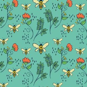 Bees and Flowers