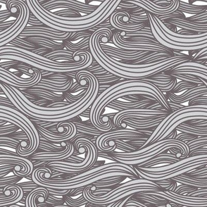 Undulations (whisper grey)