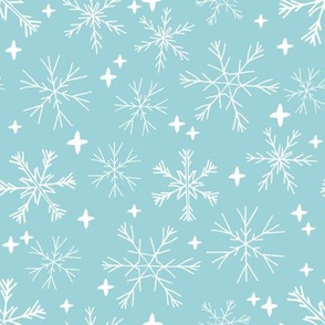 winter snowflakes // christmas winter snowflakes holiday xmas winter designs cute holiday fabrics andrea lauren design andrea lauren fabrics