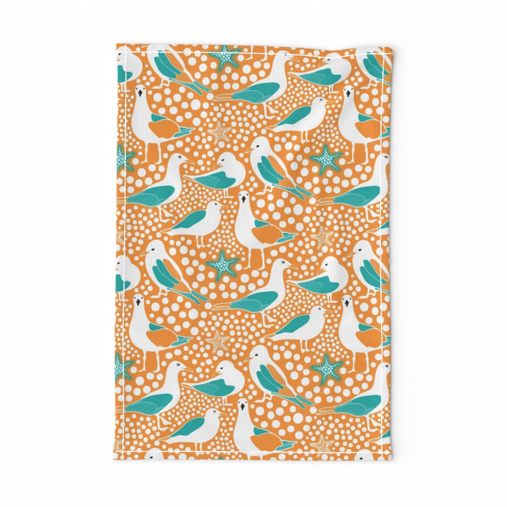 Sea Birds Orange