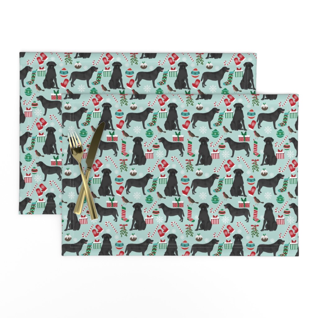 Black lab christmas fabric cute  labrador design cute christmas labrador retriever fabrics cute dogs