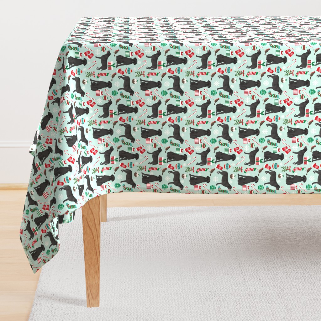 Black lab christmas fabric cute  labrador design cute christmas labrador retriever fabrics cute dogs