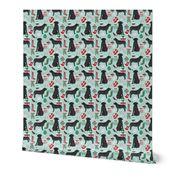 Black lab christmas fabric cute  labrador design cute christmas labrador retriever fabrics cute dogs