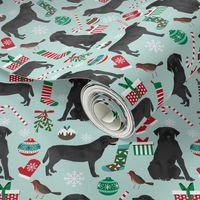 Black lab christmas fabric cute  labrador design cute christmas labrador retriever fabrics cute dogs