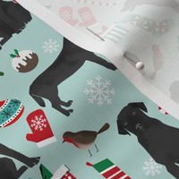 Black lab christmas fabric cute  labrador design cute christmas labrador retriever fabrics cute dogs