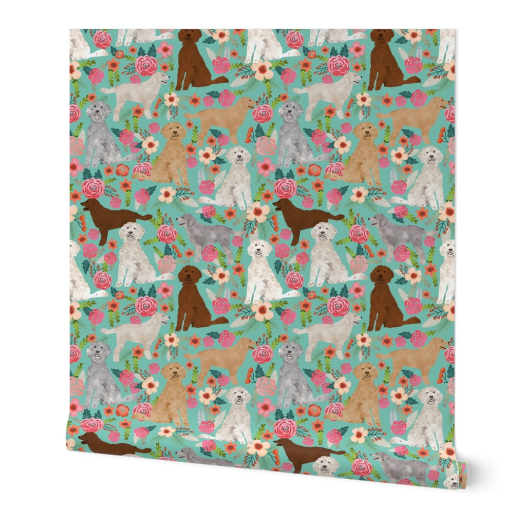 golden doodles fabric cute dog floral fabric cute golden doodle colors design best golden doodles fabric