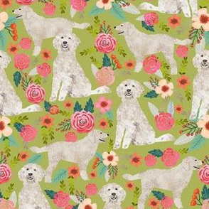 golden doodles fabric cute golden doodle dog design best florals print cute flower print dog dogs print