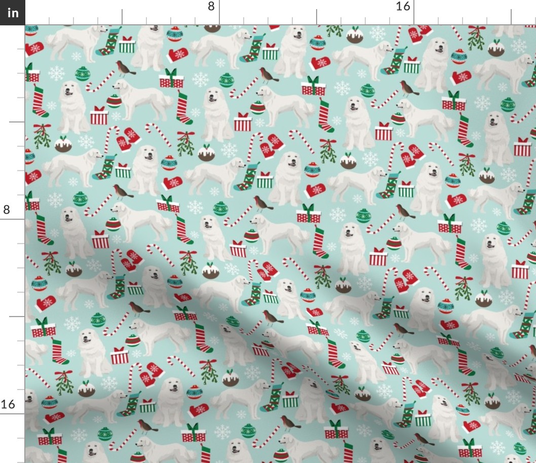 great pyrenees dog fabric cute dog design best christmas dogs fabric cute dogs best christmas fabrics