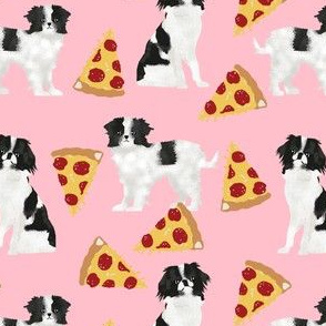 japanese chin pizza dog fabric cute pizza fabric dog fabric dogs and pizzas cute dogs design best dogs fabric