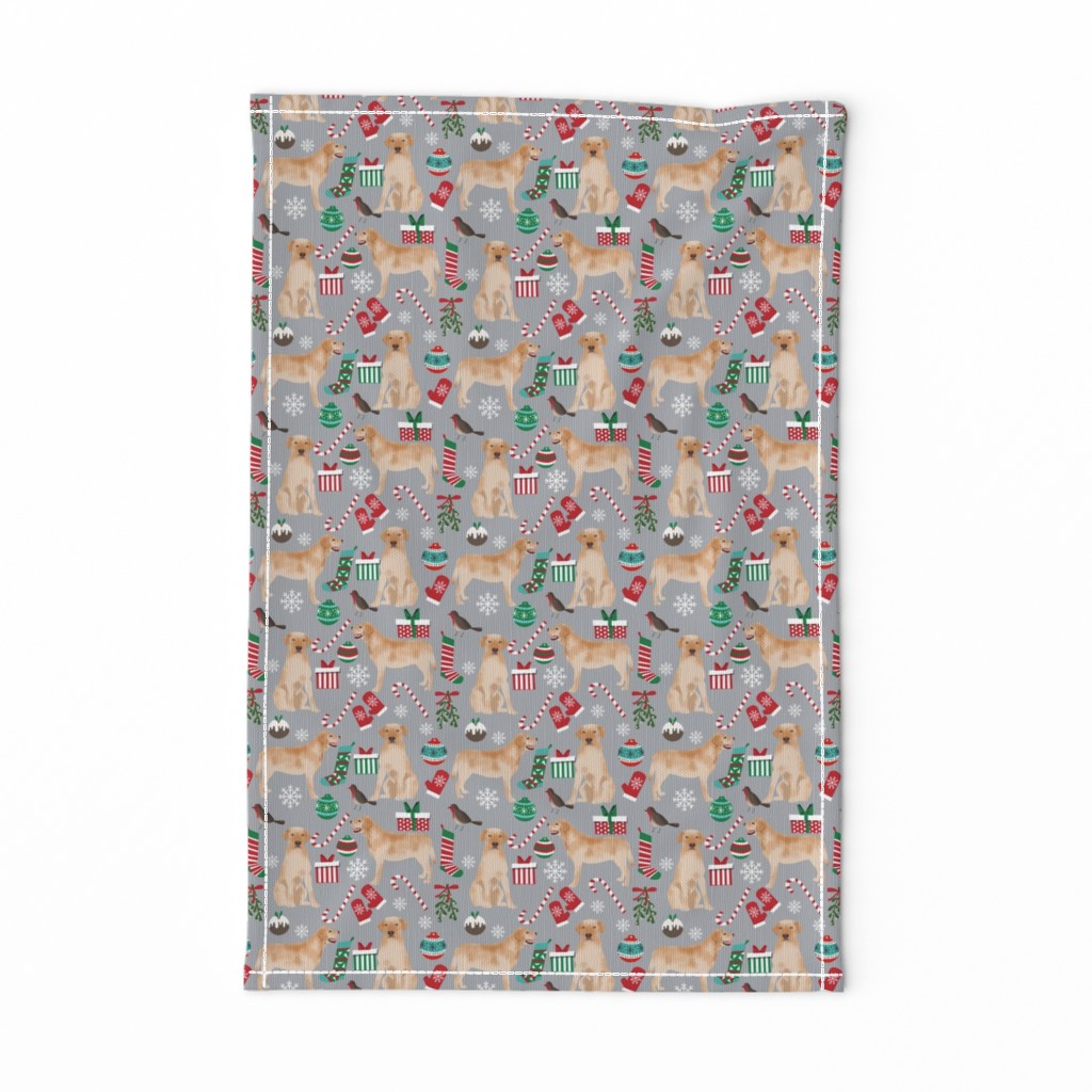 yellow lab christmas fabric cute labrador design best labrador retriever fabrics