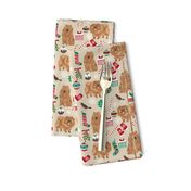 pomeranian dog christmas cute xmas holiday dogs design pomeranians dog fabric cute christmas designs